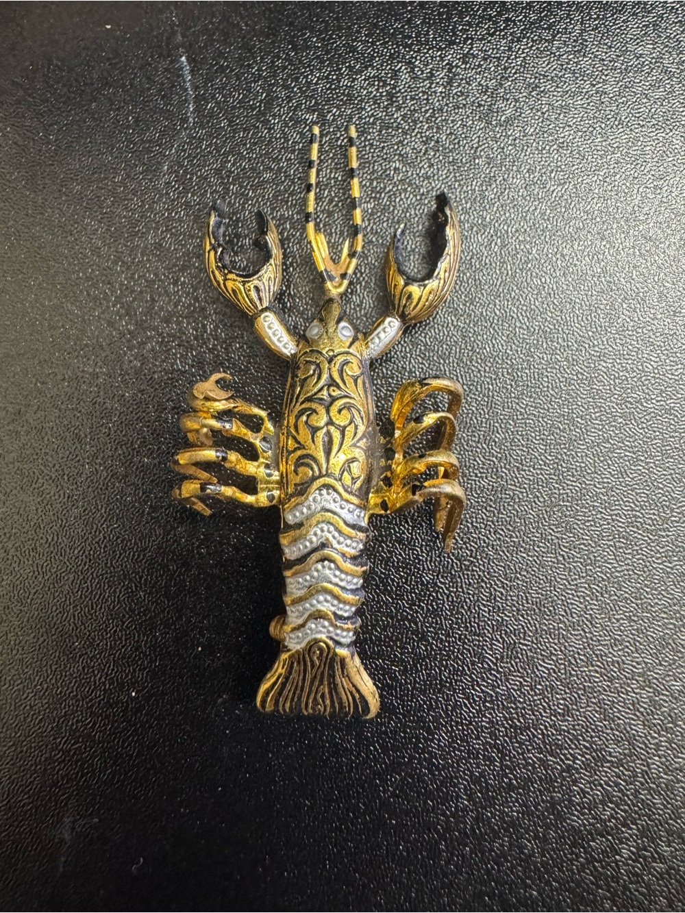 Damascene Brooch